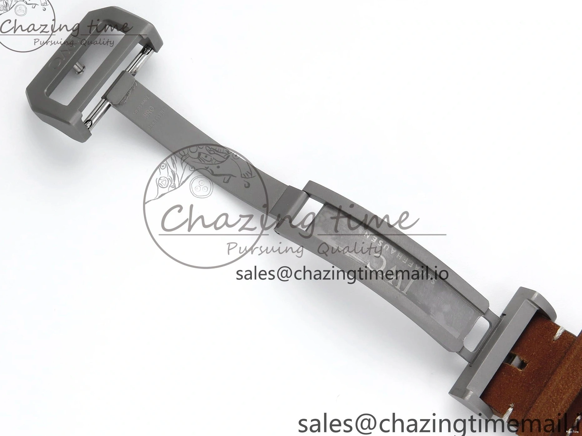 MIROTIME 0225 Big Pilot IW329701 M+F 1:1 Best Edition Black Dial on Brown Leather Strap MY RelaxedFit 7005